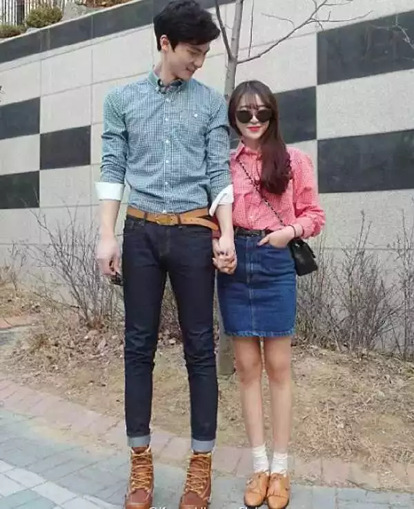 10、和身高差示意图:谁有女生和男生身高对比图？