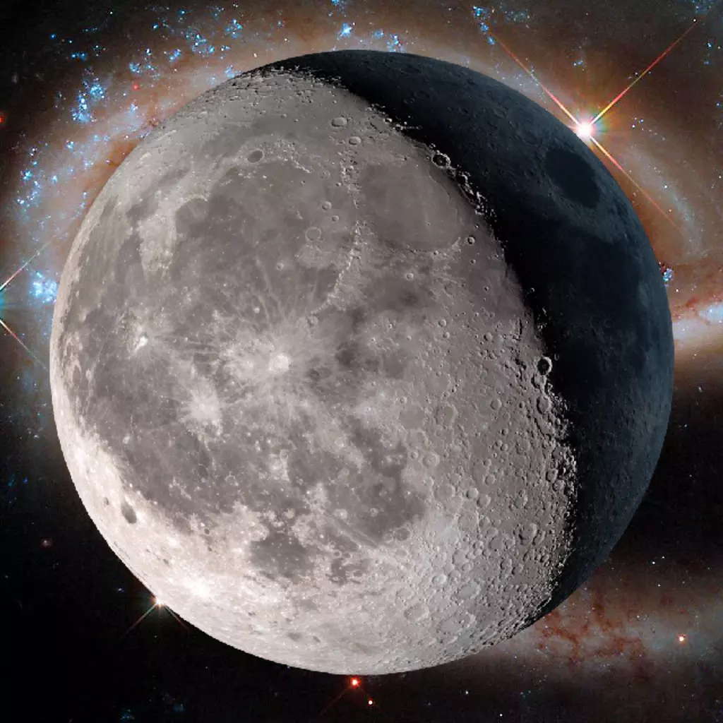 1、月亮位置实时查询:月亮的位置与时间的关系