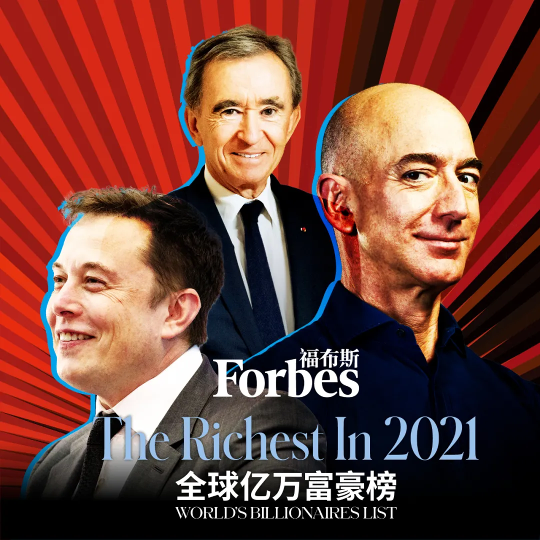 《福布斯》发布2021全球亿万富豪榜，上榜人数破历史记录