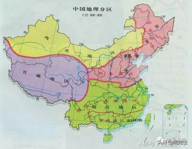 甘肃陇南为什么是“南方”城市，不应该属于“西北”吗？