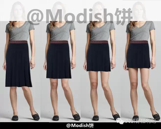 超短裙还是齐B小短裙，什么样的裙长才适合你？