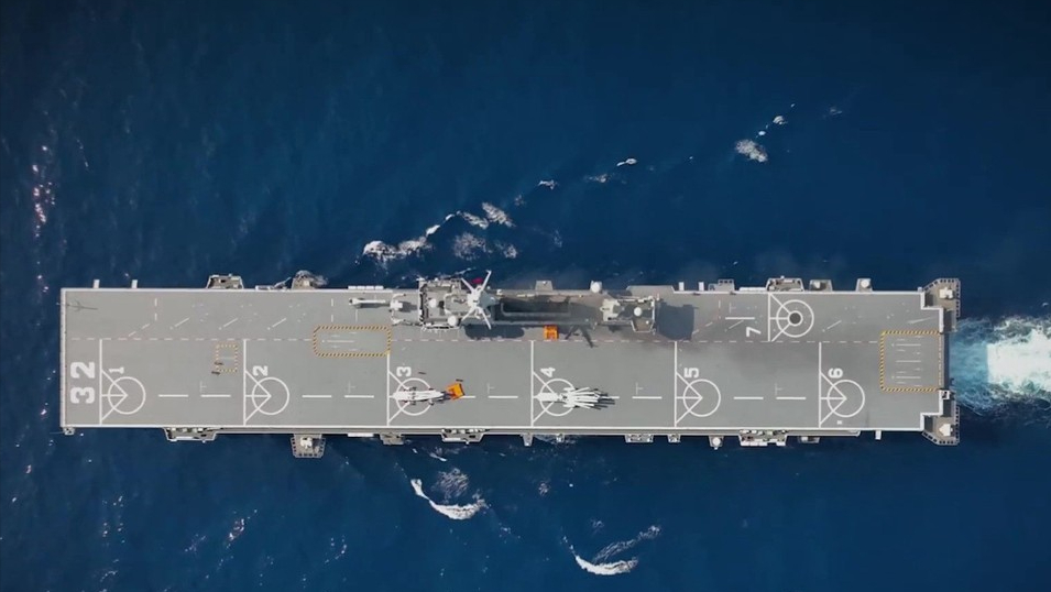 49万吨对43万吨，东海舰队与第7舰队战力对比，前者两栖力量更强
