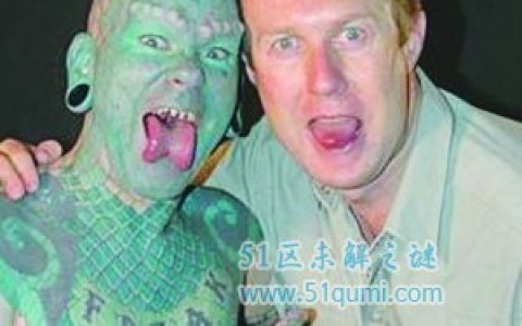 埃里克·斯普拉格是谁?全球第一个整容成"蜥蜴人"的怪人