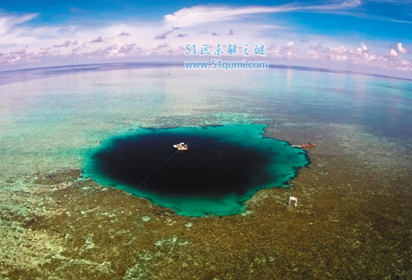 世界五大最具魅力的蓝洞，潜水者梦寐以求的地方