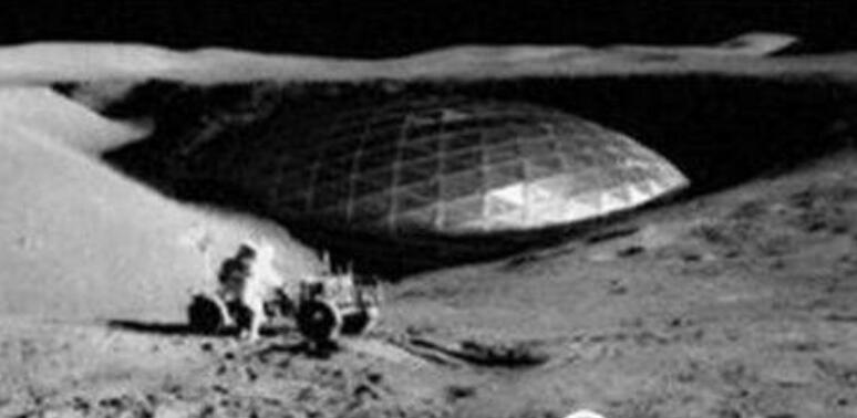 月球上嫦娥的死尸图片，是美国登月飞船发现的（无稽之谈）