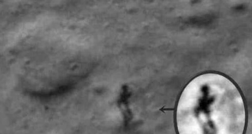 月球上嫦娥的死尸图片，是美国登月飞船发现的（无稽之谈）