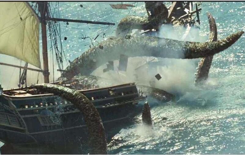 北海巨妖挪威海怪，体长100米的巨型八爪鱼(传说中的生物)
