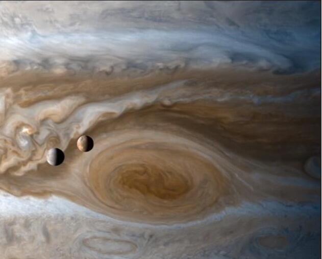 木星恐怖照片曝光，像很多凶狠的眼睛盯着你(胆小勿看)
