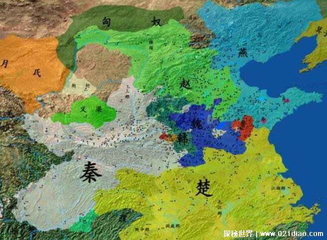 秦国是现在的哪个省，陕西大部都是秦国的领土