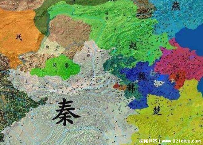 秦国是现在的哪个省，陕西大部都是秦国的领土