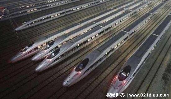 世界上最快的火车，CIT500速度世界第一(每小时605公里)