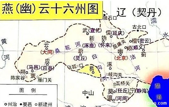 古代幽州是现在的什么地方，大致区域在北京/天津/河北北部一带