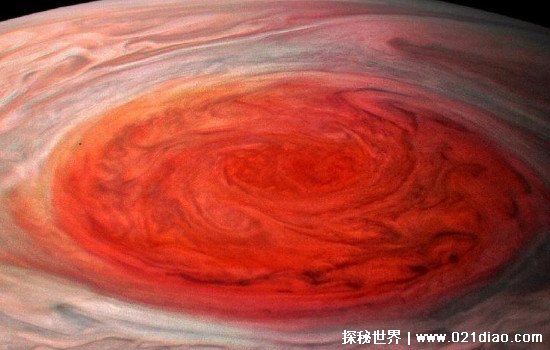 木星恐怖照片，恶魔之眼让人不寒而栗(反气旋风暴造成)