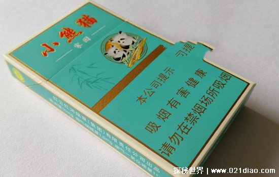 2021小熊猫家园细支香烟多少一包，18块钱一包(综合评分还不错)