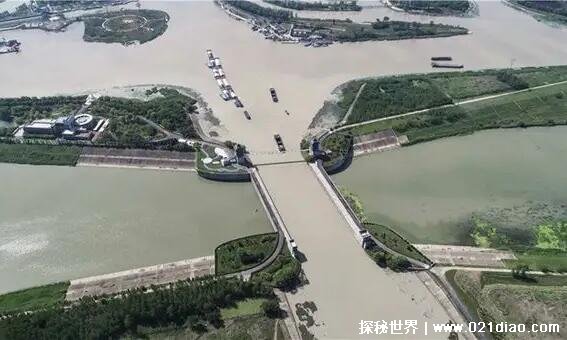 京杭大运河起点和终点，始于杭州终于北京(古今路线有所不同)
