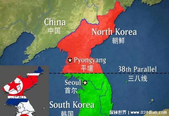 三八线是指什么分界线，朝鲜韩国之间的军事分界线