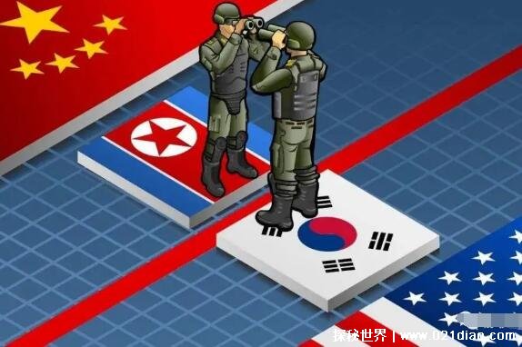 三八线是指什么分界线，朝鲜韩国之间的军事分界线