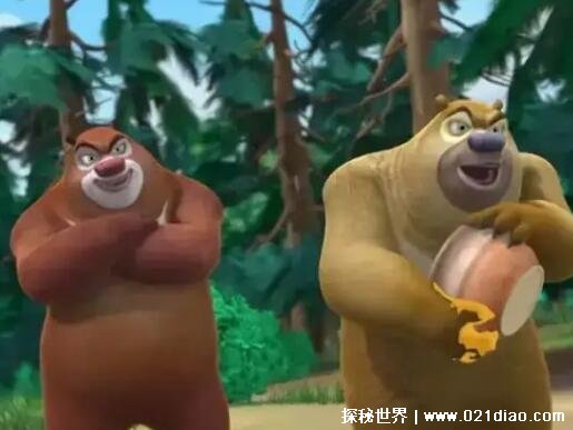 熊二的真实身份，只是动画片中的主角之一(和熊大一样是森林守护者)