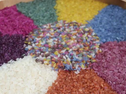 五彩米都是什么米，红黑黄绿紫色的稻米(天然形成的营养高没有毒)