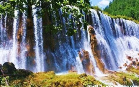 中国最宽的瀑布是哪个瀑布，四川的诺日朗瀑布(曾是西游记的取景地)