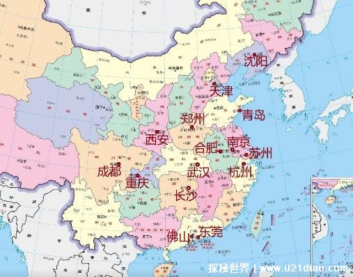 一线城市有哪些，北京/上海/广州/深圳(又增加了新一线城市)