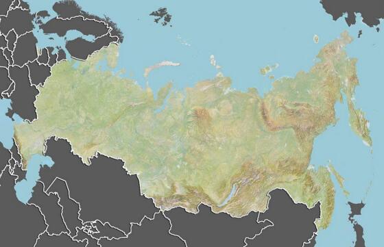 世界上面积最大的国家，看俄罗斯地图就能明白一切