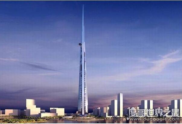 世界上最高的建筑，迪拜哈利法塔(迪拜塔)高达828米