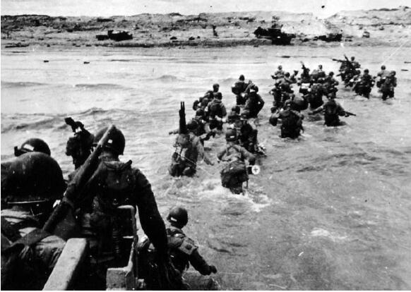 世界上最大的海上登陆战，诺曼底登陆战(第二次世界大战)