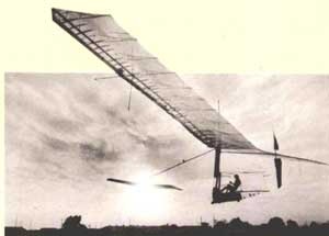 世界最早飞越英吉利海峡的人力飞机