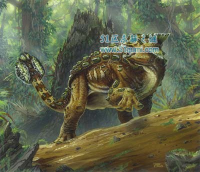 甲龙:一"锤子"打出一吨力量的恐龙 甲龙和霸王龙哪个厉害?