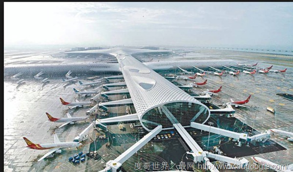 中国六大机场,最大的机场北京首都国际机场国际客流量第二