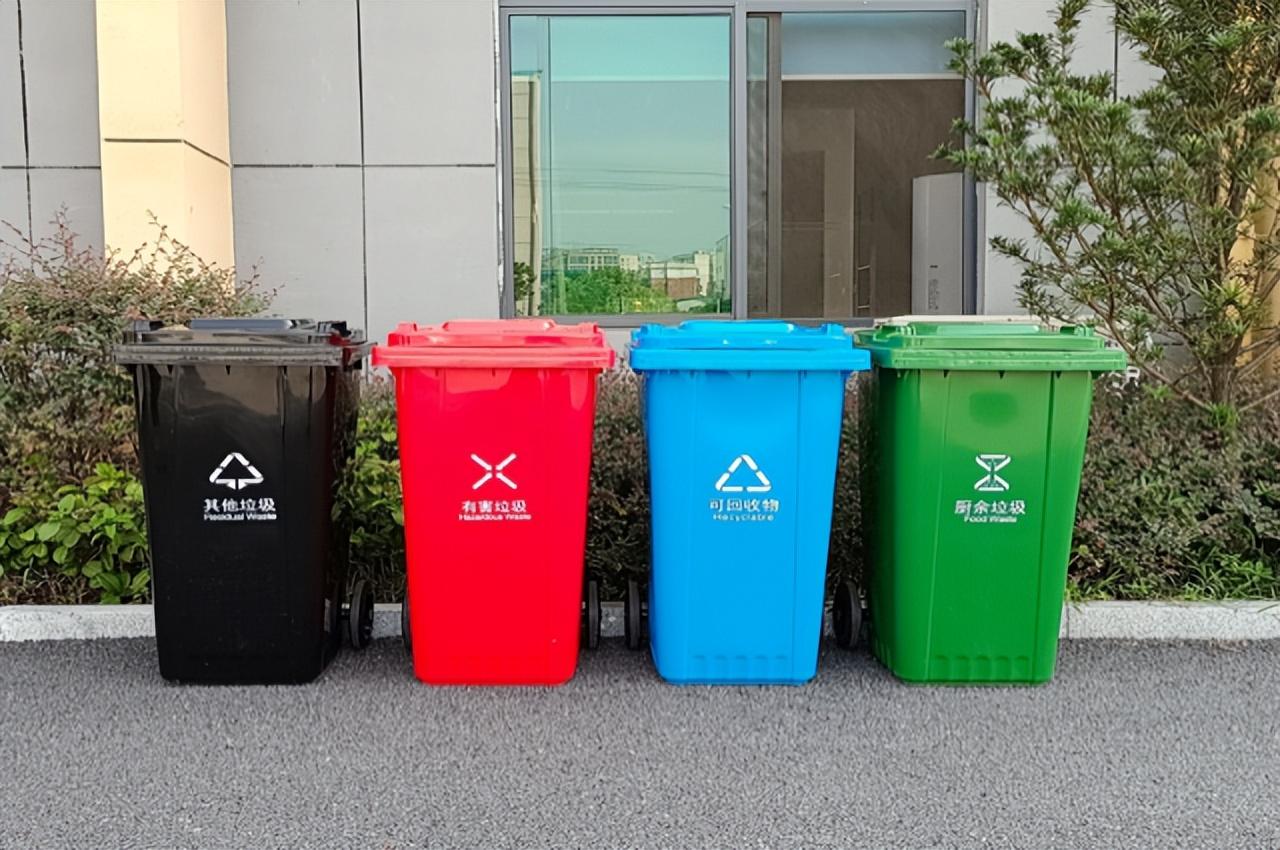 垃圾分类垃圾桶有哪几种颜色（垃圾分类各种垃圾桶的颜色）