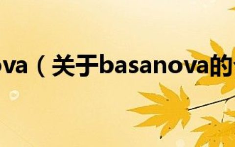 basanova（关于basanova的介绍）