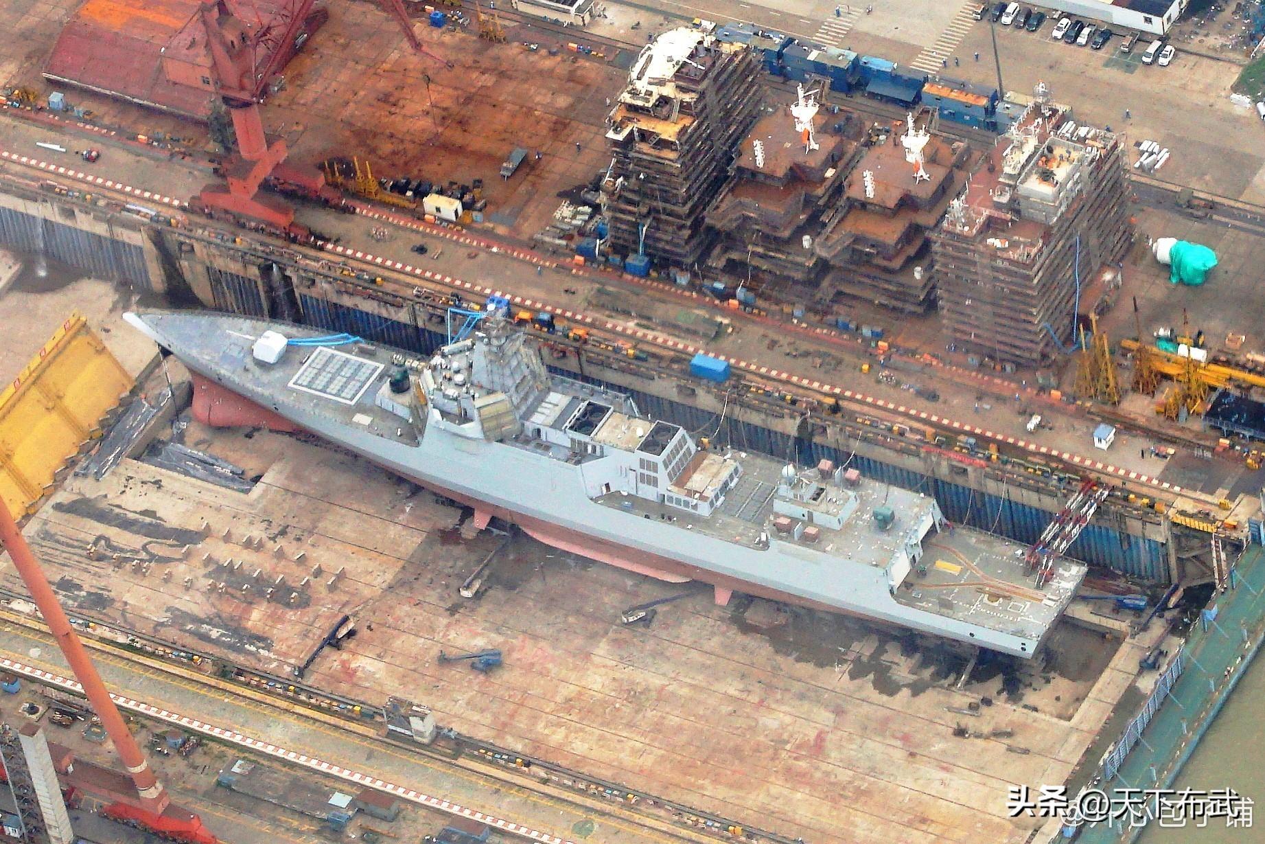 2023中国海军重新下饺子：8艘大驱等待下水，054B将正式亮相！
